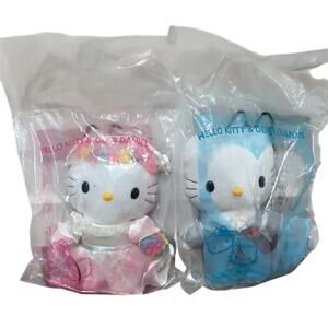 Rare 2000 McDonald’s Hello Kitty and Dear Daniel Sweetheart Wedding Plush